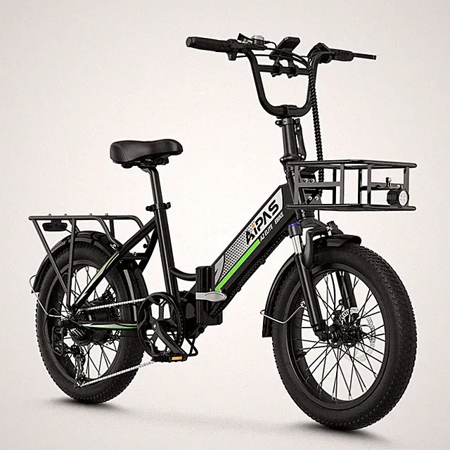 20" Folding Fat Tire eBike 750W 48V12.8Ah for Adults, Electric Mountain Commute