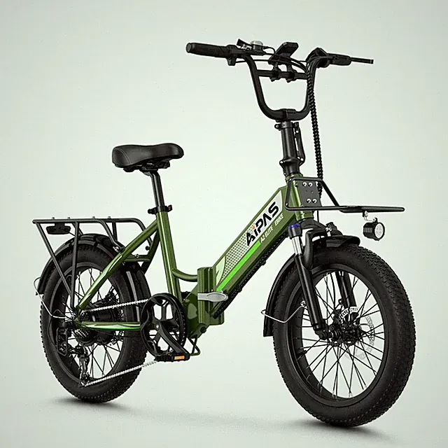 20" x 3.0 Fat Tire Electric Bike for Adults 48V/12.8AH 750W Peak E-Bicycle