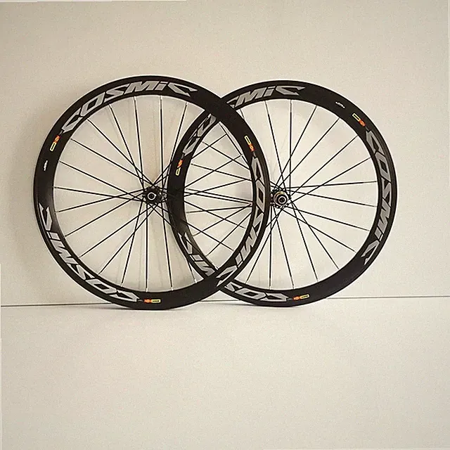 700C 50mm Bike Wheelset Road Bicycle V Brake Disc Brake Wheels Rims 24 Holes