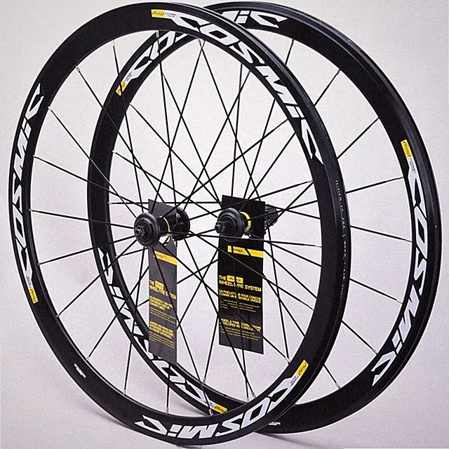 700C Alloy V Brake Bike Wheels 40mm BMX Road Bicycle Wheelset Road Cosmic Elite