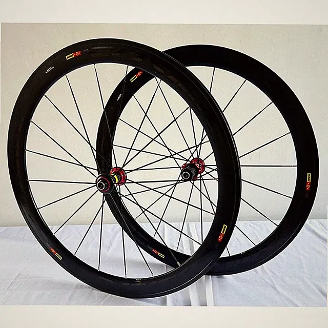 700C Road Bicycle 50mm Wheelsets V/C/Lap Brake Bike Clincher Wheels Aluminum