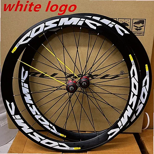 700C Road Bike Wheelset V/C Disc Brake Elite Bike Wheel Thru Axle QR 30/40/50mm