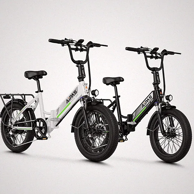 750W Folding City bike 20" Tire Electric Bicycle 48V 12.8Ah for Adults Ebike