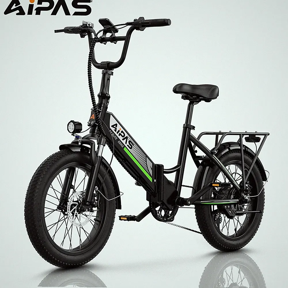 Aipas A2 Elite Ebike Folding Electric Bike Reach Top Speed Electric Bicycle