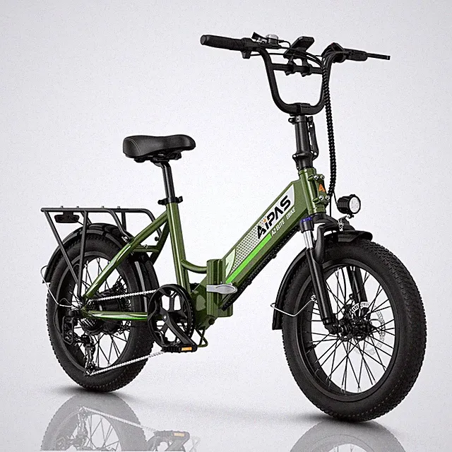 Aipas A2 Elite Folding Electric Bike Powerful Motor Commuter Electric Bicycle