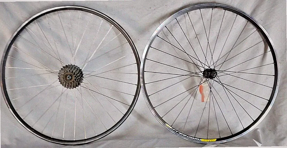 Araya Racine Elite 700c Hybrid Road Bike Wheel Set 6SP Freewheel 130/100 ShipsUS