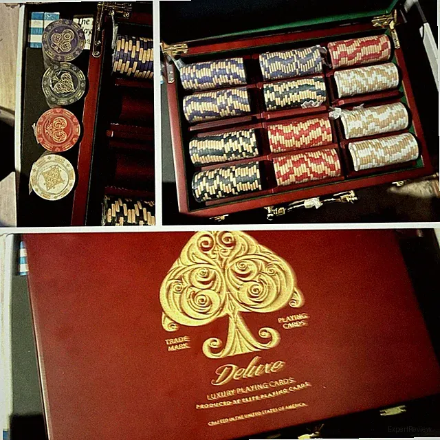 Bicycle Deluxe Playing Cards Set 288 Poker Chip Set - Only 3 Ever Made! RARE
