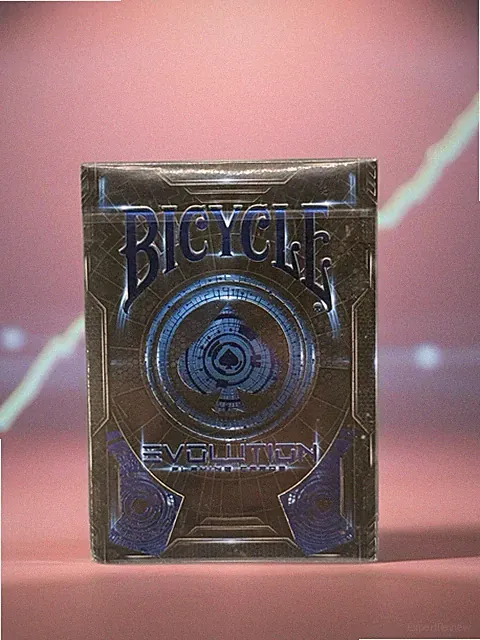 Bicycle Evolution Blue Deck Of Playing Cards - Elite Playing Cards - New/Sealed