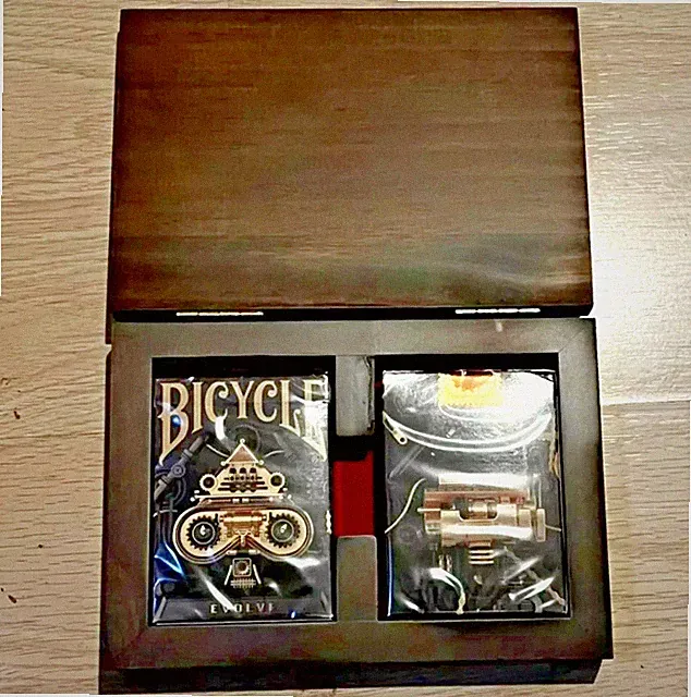 Bicycle Evolve GILDED EDITION Playing Cards Set + Box by Elite - Only 25 Made!