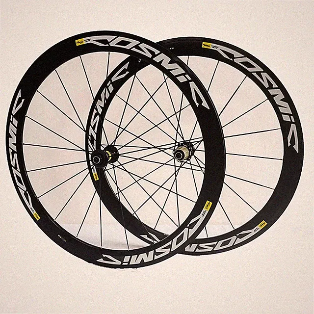 Bicycle Straight Pull 50mm Wheel Pack Road Bike V/C/Lap Brake Cosmic Elite 700C