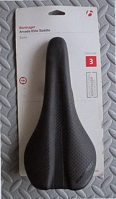 BONTRAGER Arvada Elite Bike Saddle 128 mm Black