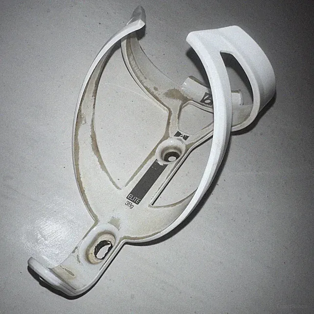 Bontrager Elite White Water Bottle Cage Bike Trek 38 Grams Lightweight Used Worn