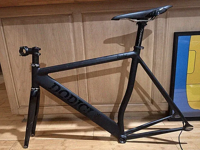 Dodici Special Pursuit Matte Black Track Frame Chris King Thomson 55-54cm
