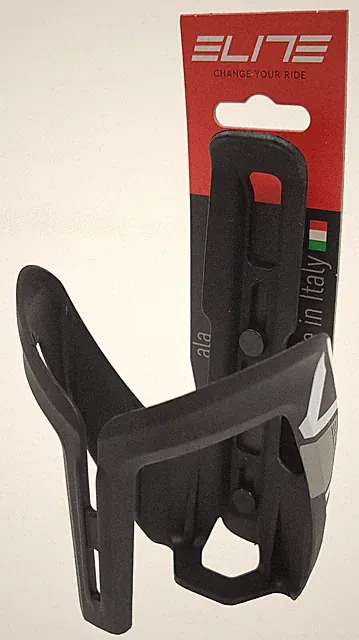 Elite ALA Light Reinforced Resin Bike Water Bottle Cage Red or White Graphics