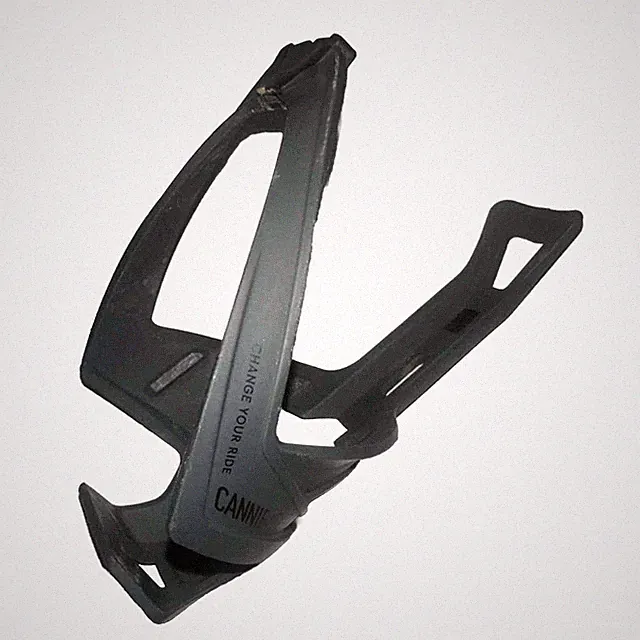 Elite Cannibal XC Water bottle cage Flat Matte Gray Open Cycling MTB Gravel