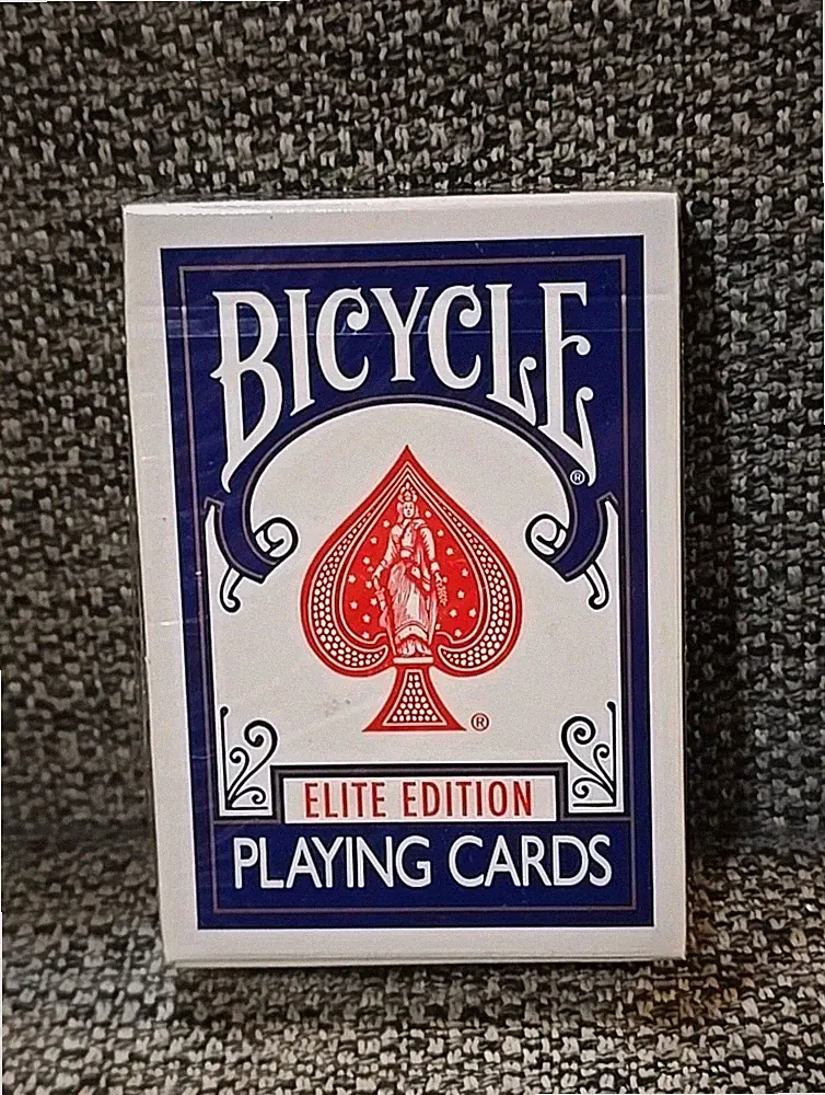 ELITE EDITION BLUE, 2017, BICYCLE PLAYING CARDS. NEW MINT CONDITION.