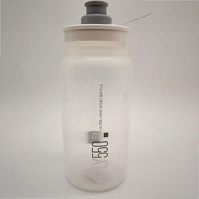 Elite Fly 550ml Clear Cycling Water Bottle Ultra-Light NO PACKAGE