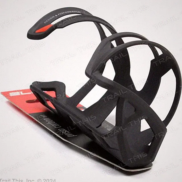 Elite Prism Carbon Bottle Bicycle Cage Left Load - Matte Black / Red
