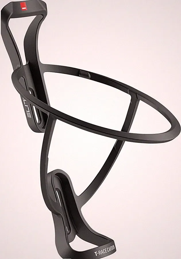 Elite T-Race Carbon Water Bottle Cage - Ultra-Light, Carbon-Reinforced
