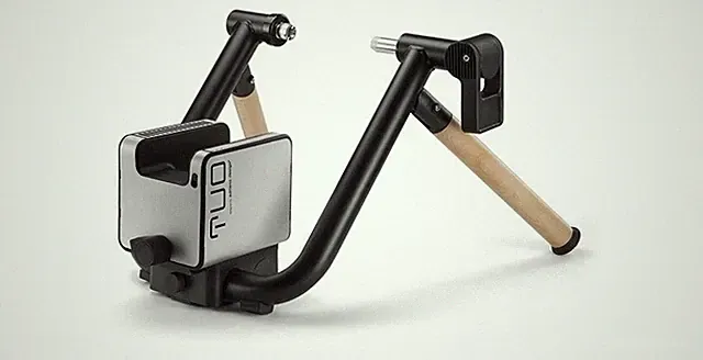 Elite Tuo Interactive Wheel-On Trainer – Compact Smart Trainer with Auto Resista