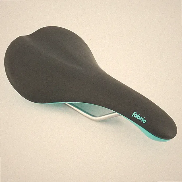 Fabric Scoop Elite Gel Radius Women's Saddle 155 x 260mm Cro-Mo Rail Black 280g