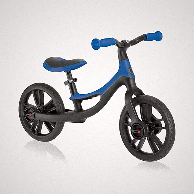 Globber Go Bike Elite- Blue Balance Bike Push Bike BMX Blue Black