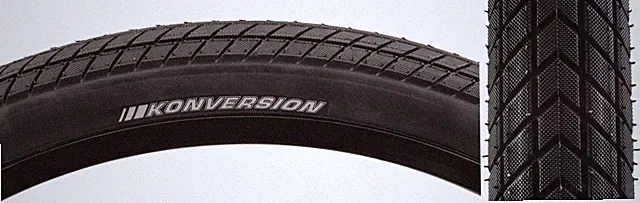 Kenda Konversion Elite 24x1.95 Clincher Fold TPI 100 Black/Black Reflective BMX