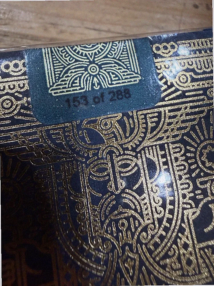 Limited Bicycle Codex #XXX/288 Luxury Gold by Elite Playing Cards 2️⃣5️⃣🍀
