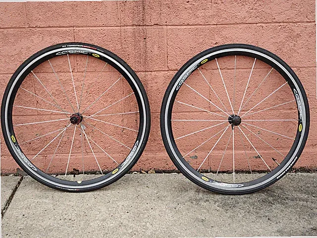 Mavic Cosmic Elite Alloy 700c Road Bike Wheelset Clincher Shimano HG