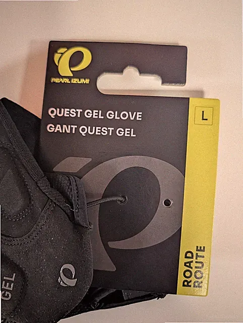 NEW Pearl Izumi Elite Gel Men's Bike Cycling Gloves - Black Large