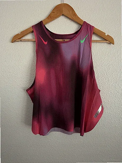 Nike Aeroswift Dri-Fit ADV Running Track Singlet Tank Faith Kipyegon Size Medium