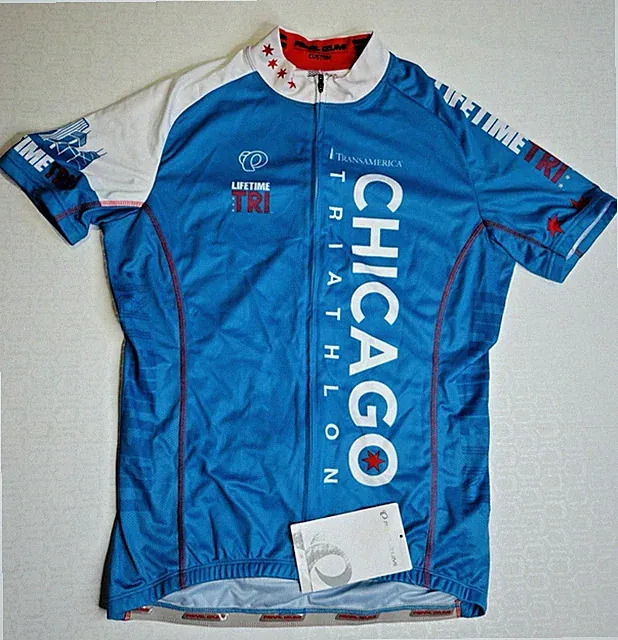 NWT Pearl Izumi Custom Elite Select Tri Women Jersey Chicago Triathlon Full Zip