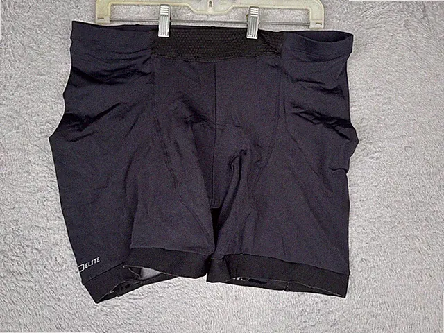 Pearl Izumi Elite Cycling Shorts Women 2XL XXL Black Padded Chamois Road Bike