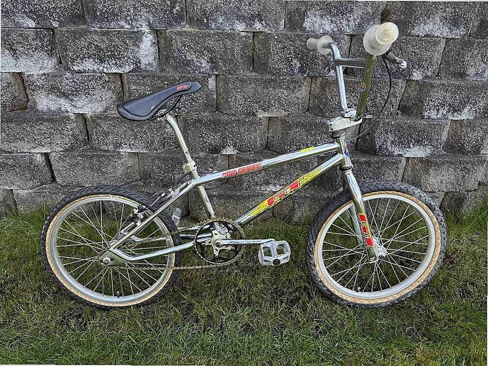 Rare Vintage 1995 GT Bicycles Pro Series Elite BMX Racing 20” Bicycle Chrome USA