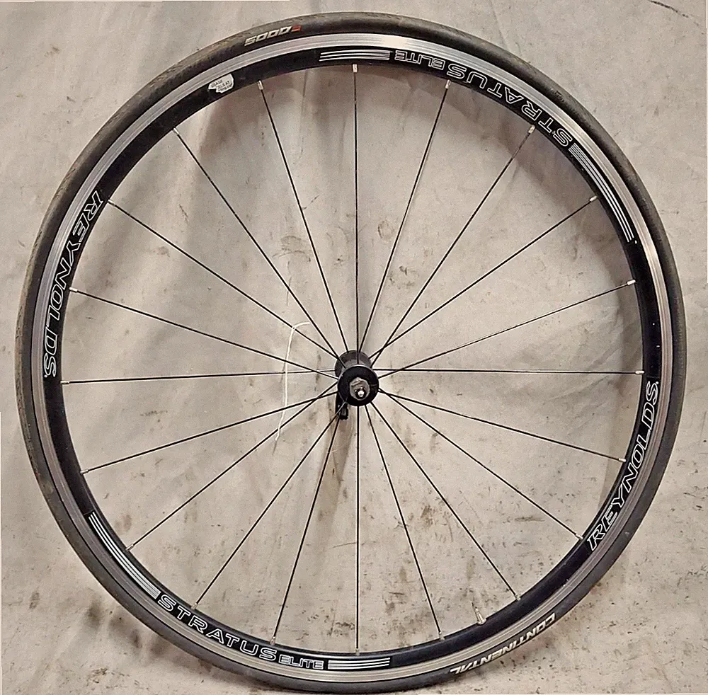 Reynolds Stratus Elite Front 700c Racing Road Bike Wheel 20S Clincher QR PV Race