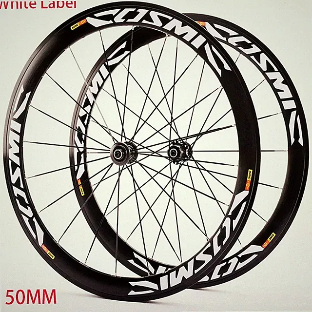 Road Bike V/C Rims Brake Wheels Rims 700C Bicycle 50mm Alloy Wheelset