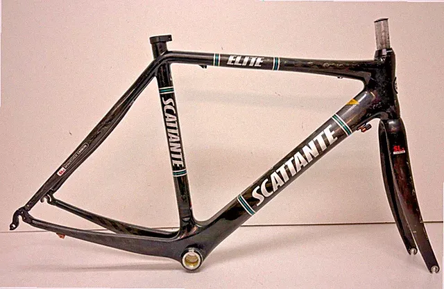 Scattante Elite 53cm SL6 Monocoque Carbon Road Frame SL3 Fork FSA Headset CLEAN