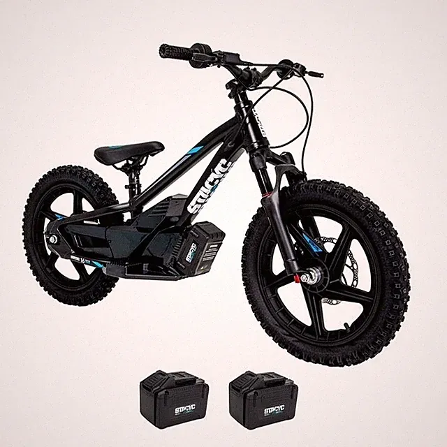 STACYC Brushless 16eDRIVE Elite Electric Balance Bike with Additional 6AH 36V E
