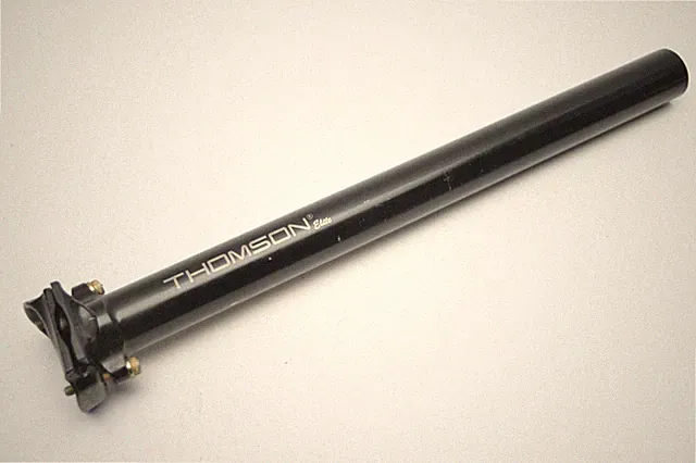 THOMSON ELITE 30.9 MM DOUBLE BOLT MICRO ADJUSTABLE BICYCLE SEAT POST 367 MM
