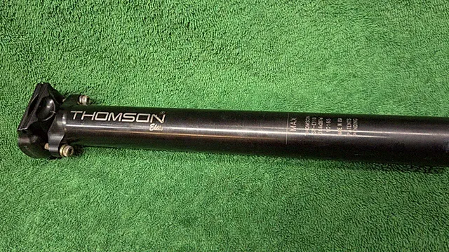 Thomson Elite Seatpost | 31.6 x 287ei | 0° Setback | SP-E110 | Black