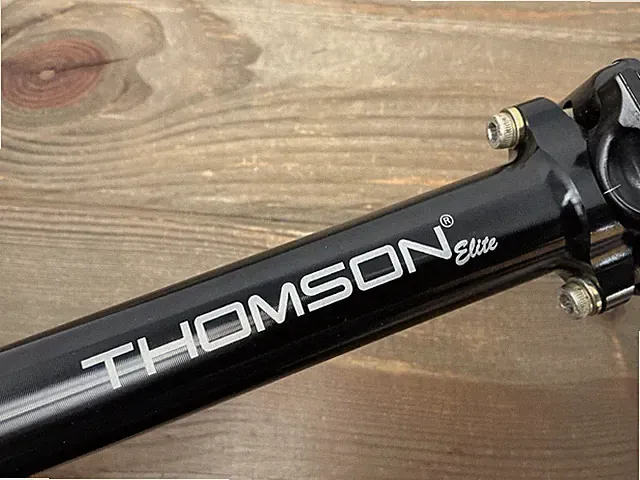Thomson Elite Seatpost Zero Offset Black 27.2 x 330mm Road Gravel Mountain Bike