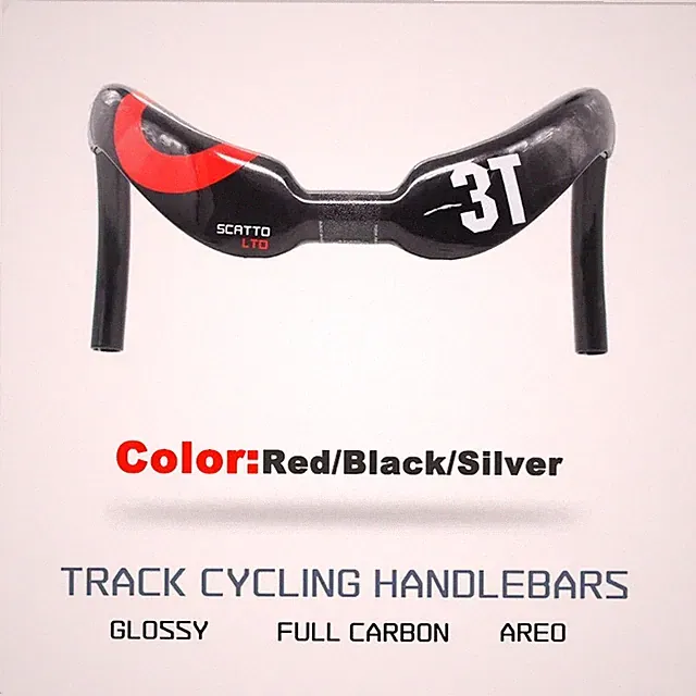 Track Bar Carbon Road Bike Handlebar 31.8mm Width Sprinter's Cycling Drop Bar