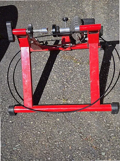 UNTESTED AS-IS Volare Elite Personal Indoor Bicycle Bike Trainer Made In Italy
