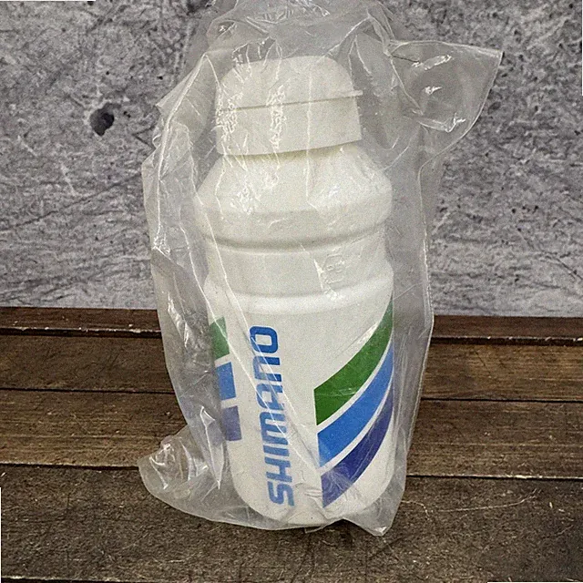 Vintage Shimano Water Bottle NOS Elite 28oz White Stripes Bike Cycling 80s 90s